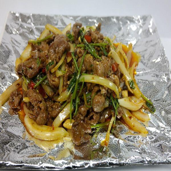121 Sauteed Lamb w.Peanut (Spicy)