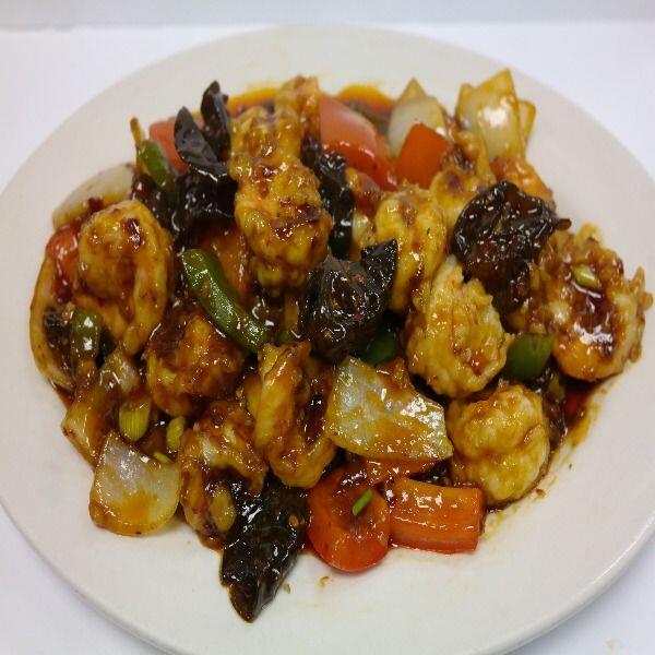 152 Shrimp in Spicy Garlic Sauce