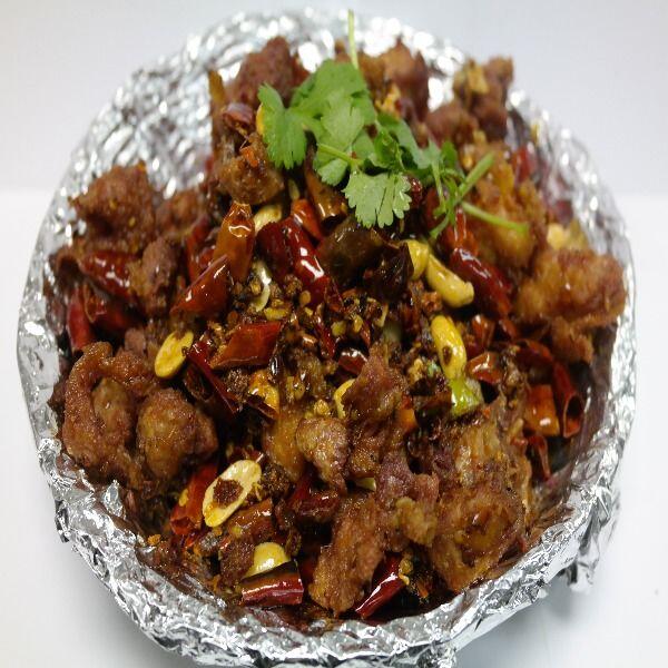 059 Szechuan Dried Pepper Chicken w.Peanut (Spicy)