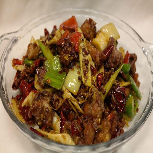 060 Chicken w.Bamboo Shoots (Spicy)