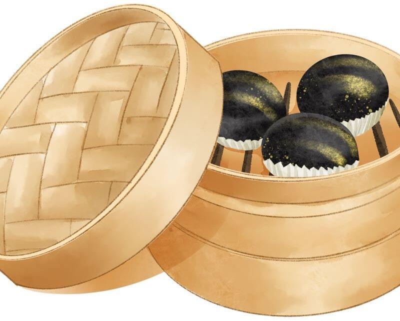 Black phoenix buns(3)黑金流沙包