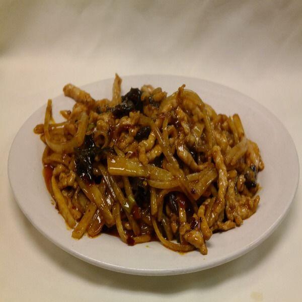 073 Shredded Pork in Spicy Garlic Sauce