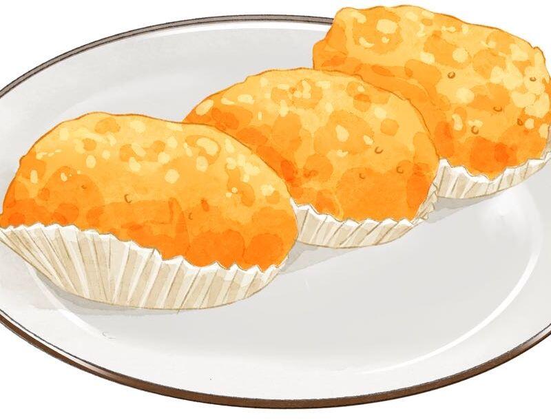 Cheese & shrimp rolls(3)芝士蝦捲