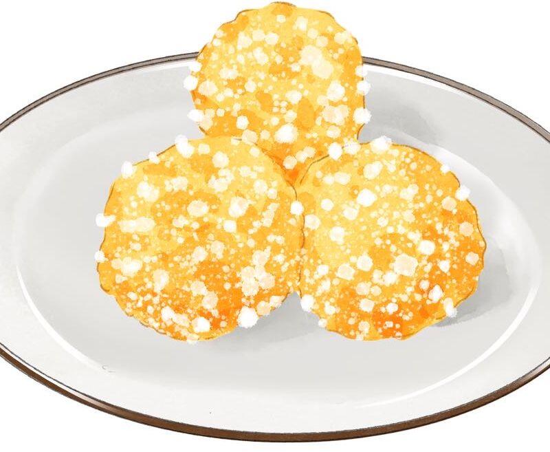 Coconut lava balls (3) 椰汁流心球