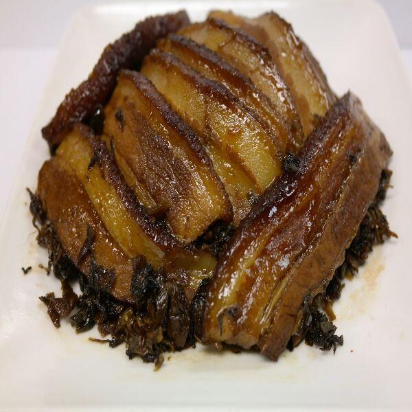 078 Steamed Pork with Preserved Vegetable (Spicy)